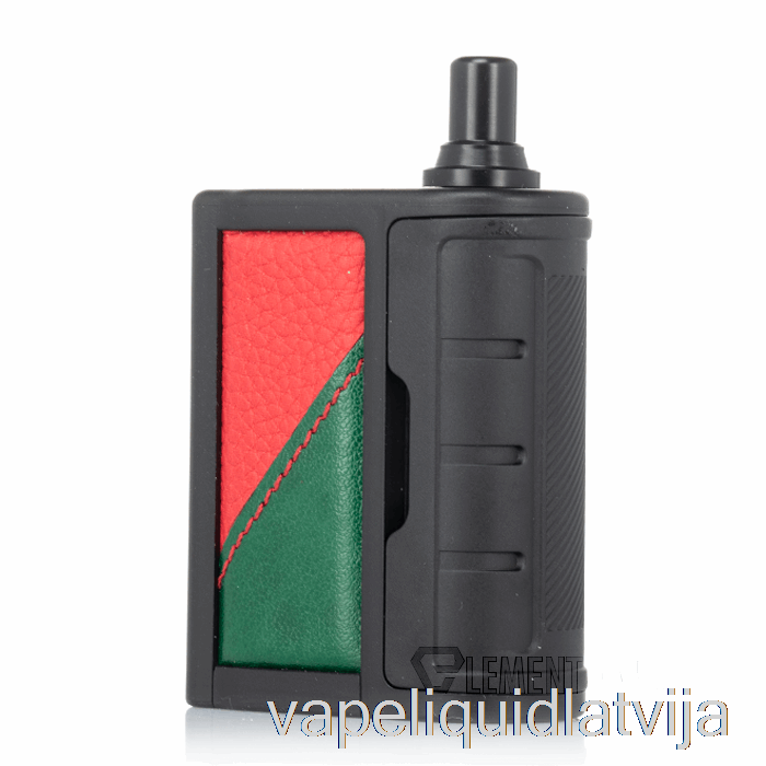 Vandy Vape Rhino 50w Pod Mod Komplekts Sarkans Zaļš ādas Vape šķidrums